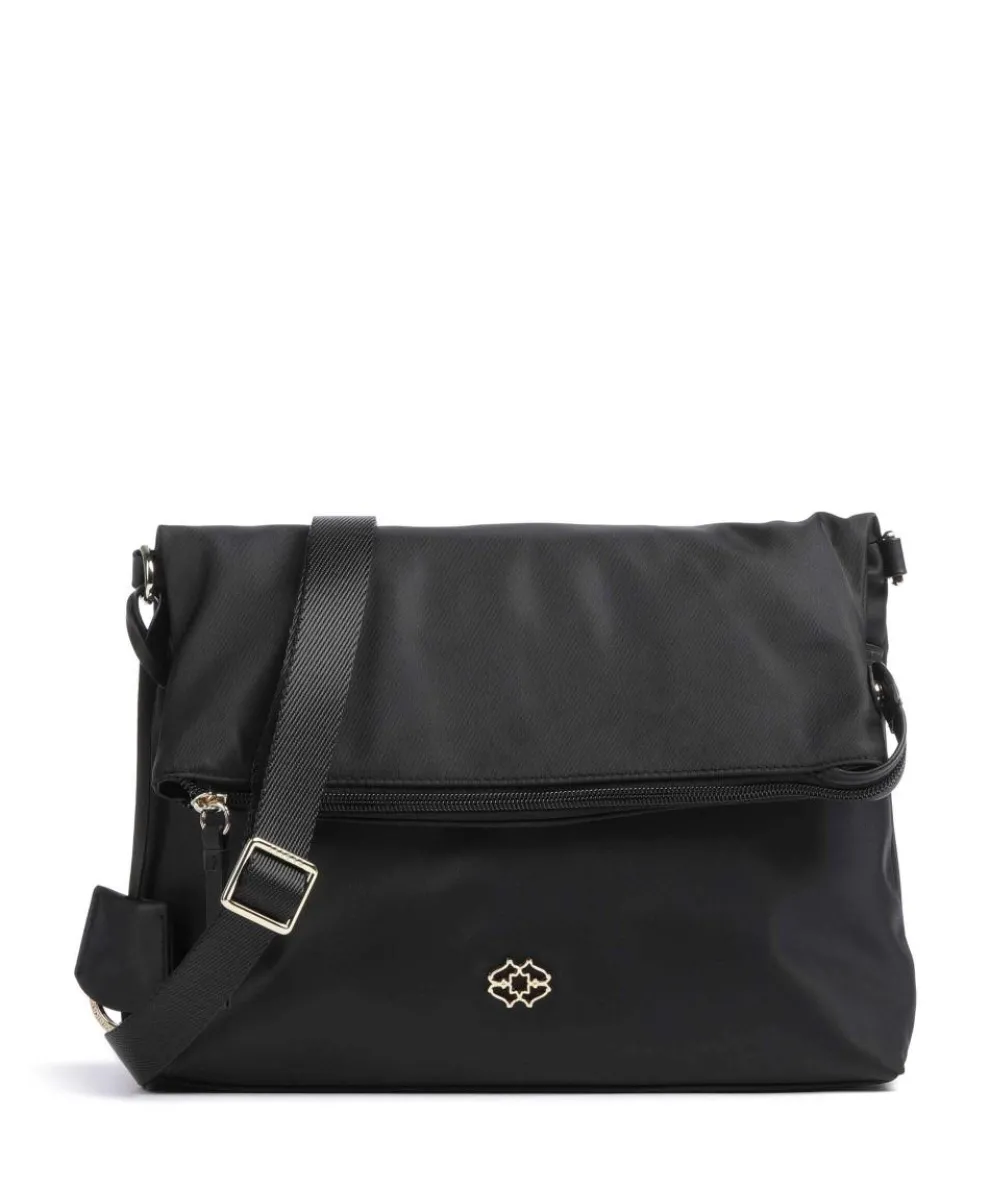 24/7 Crossbody bag recycled polyester black