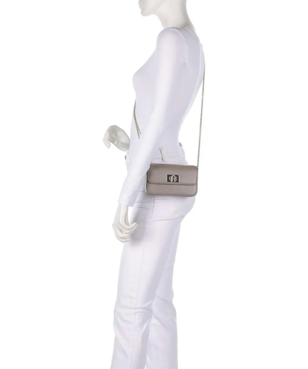 1927 Mini Crossbody bag grained leather taupe