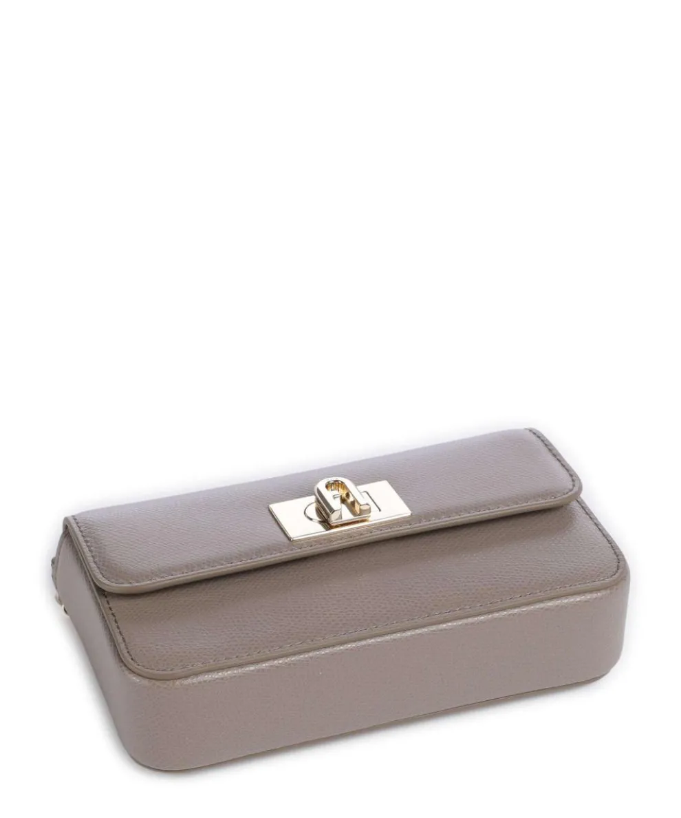 1927 Mini Crossbody bag grained leather taupe