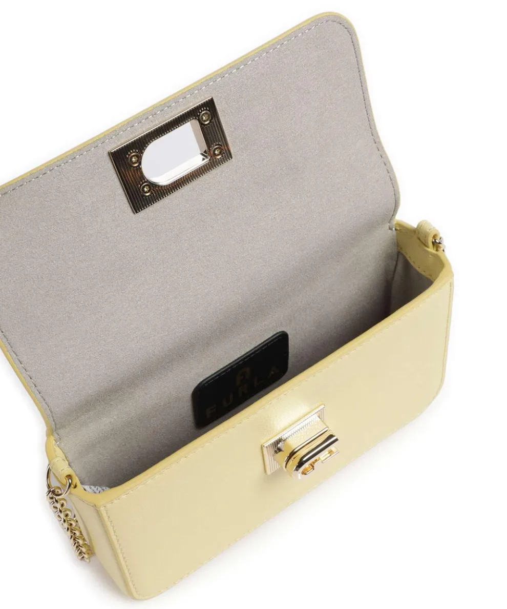 1927 Mini Crossbody bag grained leather yellow