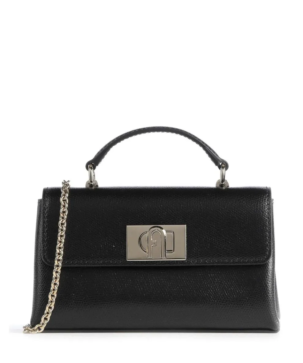 1927 Mini Crossbody bag grained leather black