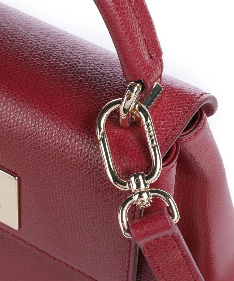 1927 Mini Handbag grained leather dark red