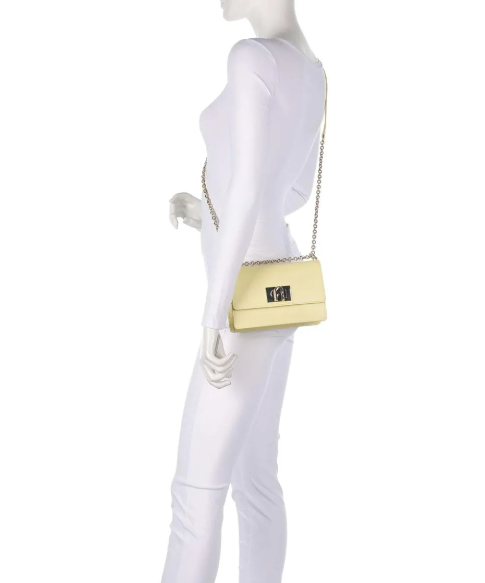 1927 Mini Shoulder bag grained cow leather yellow