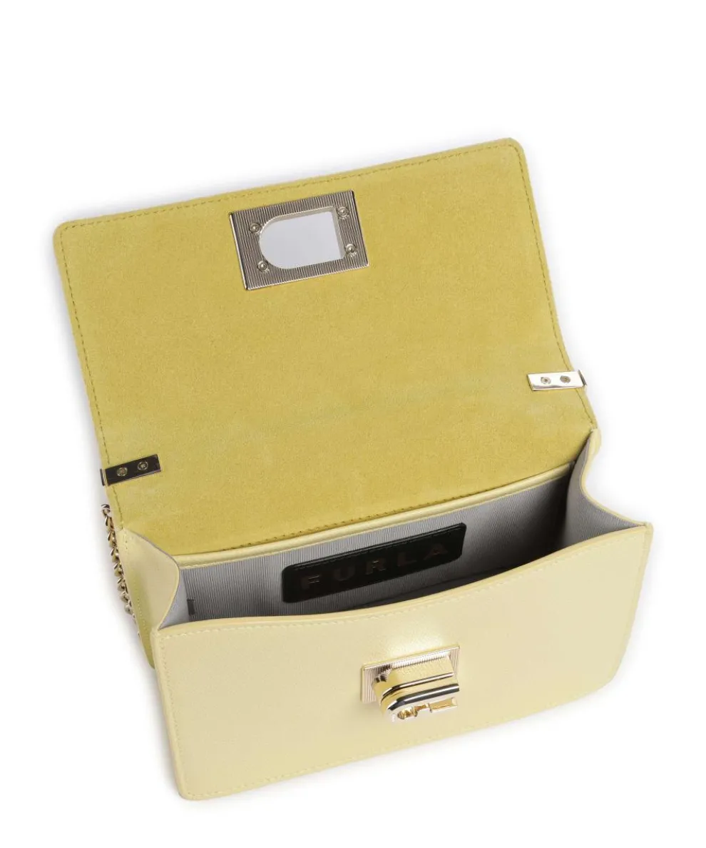 1927 Mini Shoulder bag grained cow leather yellow