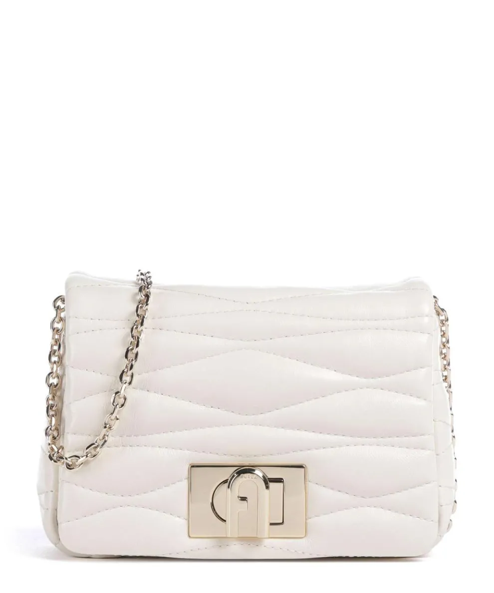 1927 Mini Soft Crossbody bag fine grain leather cream