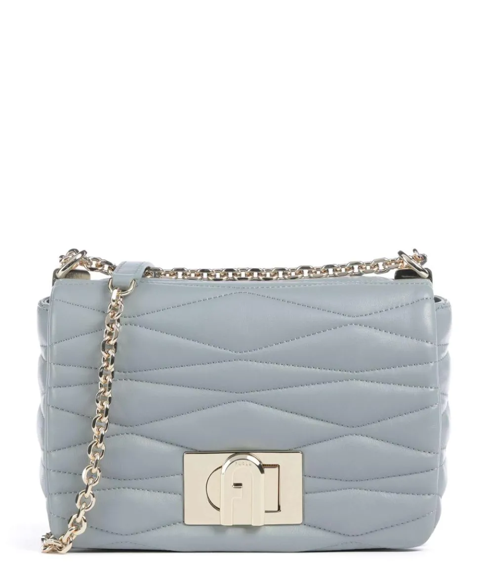 1927 S Shoulder bag nappa calfskin blue-grey
