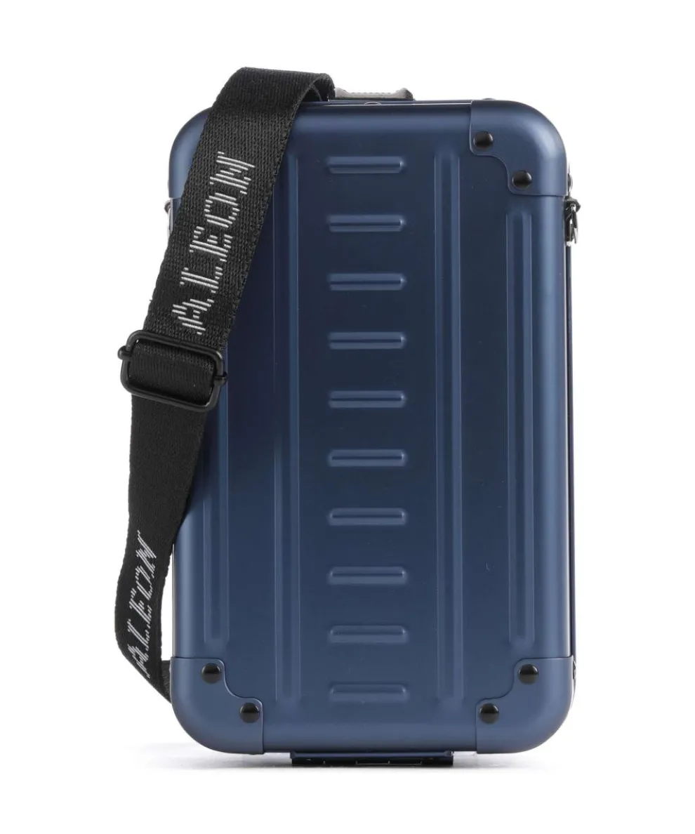 1905 vertical Crossbody bag aluminum dark blue