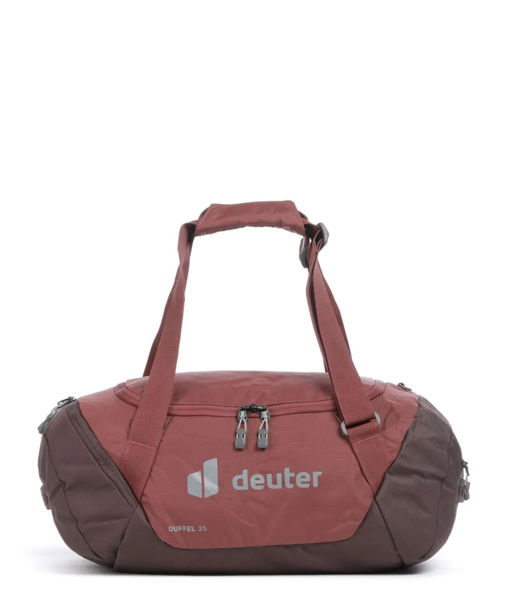 35 Weekend bag red 50 cm