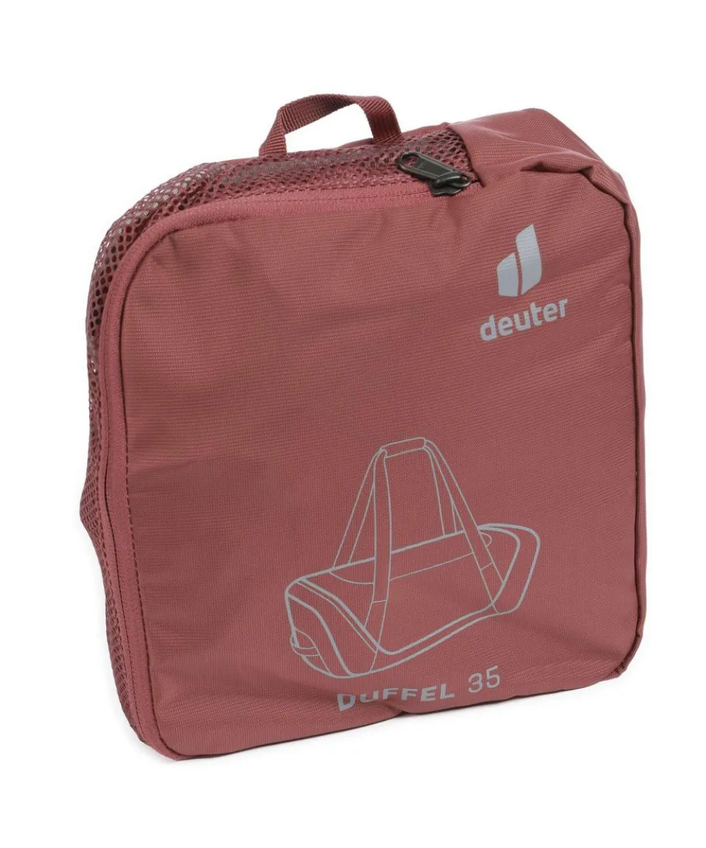 35 Weekend bag red 50 cm