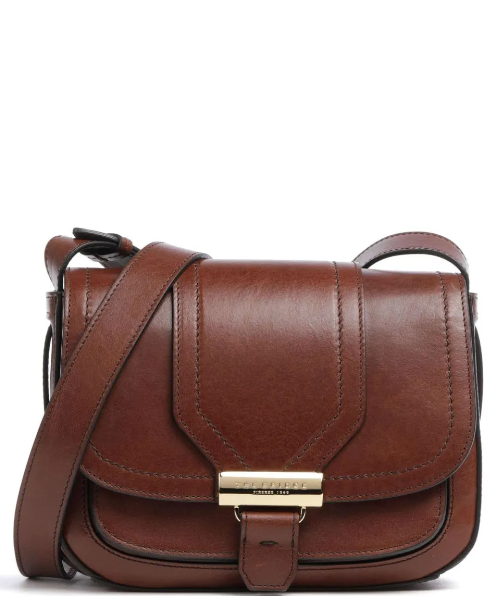 Benedetta Crossbody bag fine grain cow leather brown