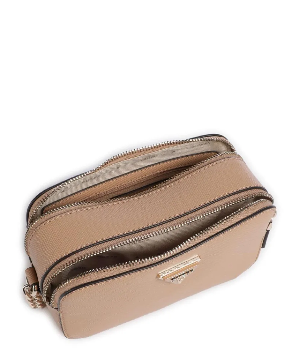 Noelle Crossbody bag imitation leather beige