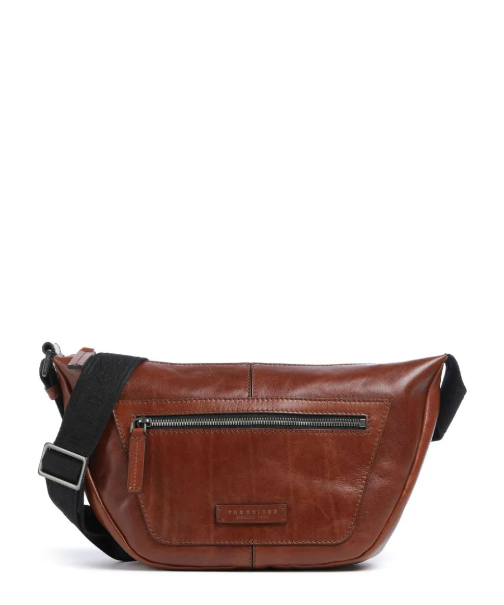 Igor Crossbody bag fine grain cow leather brown