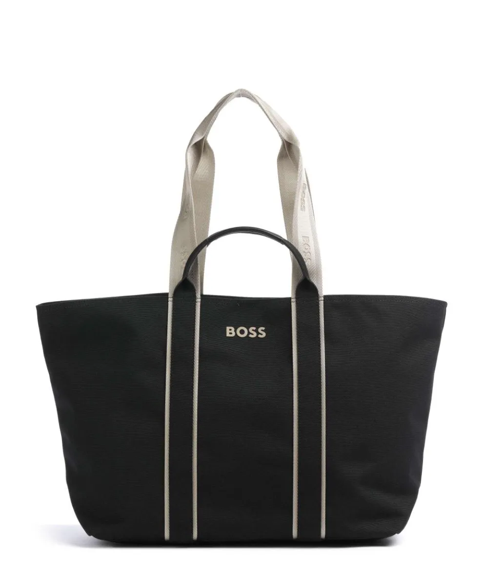 Tote bag recycled polyester black