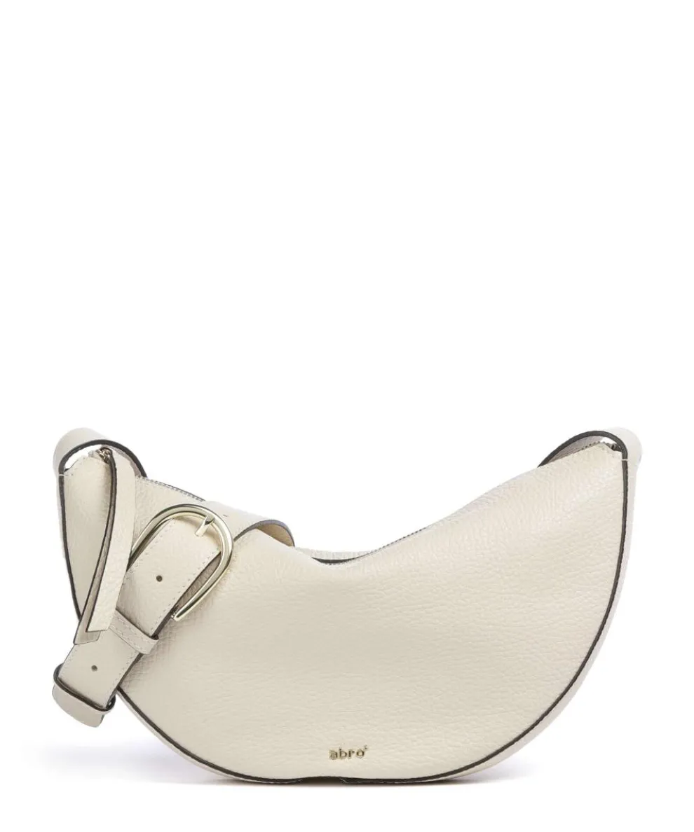 Adria Lulu Crossbody bag grained cow leather cream
