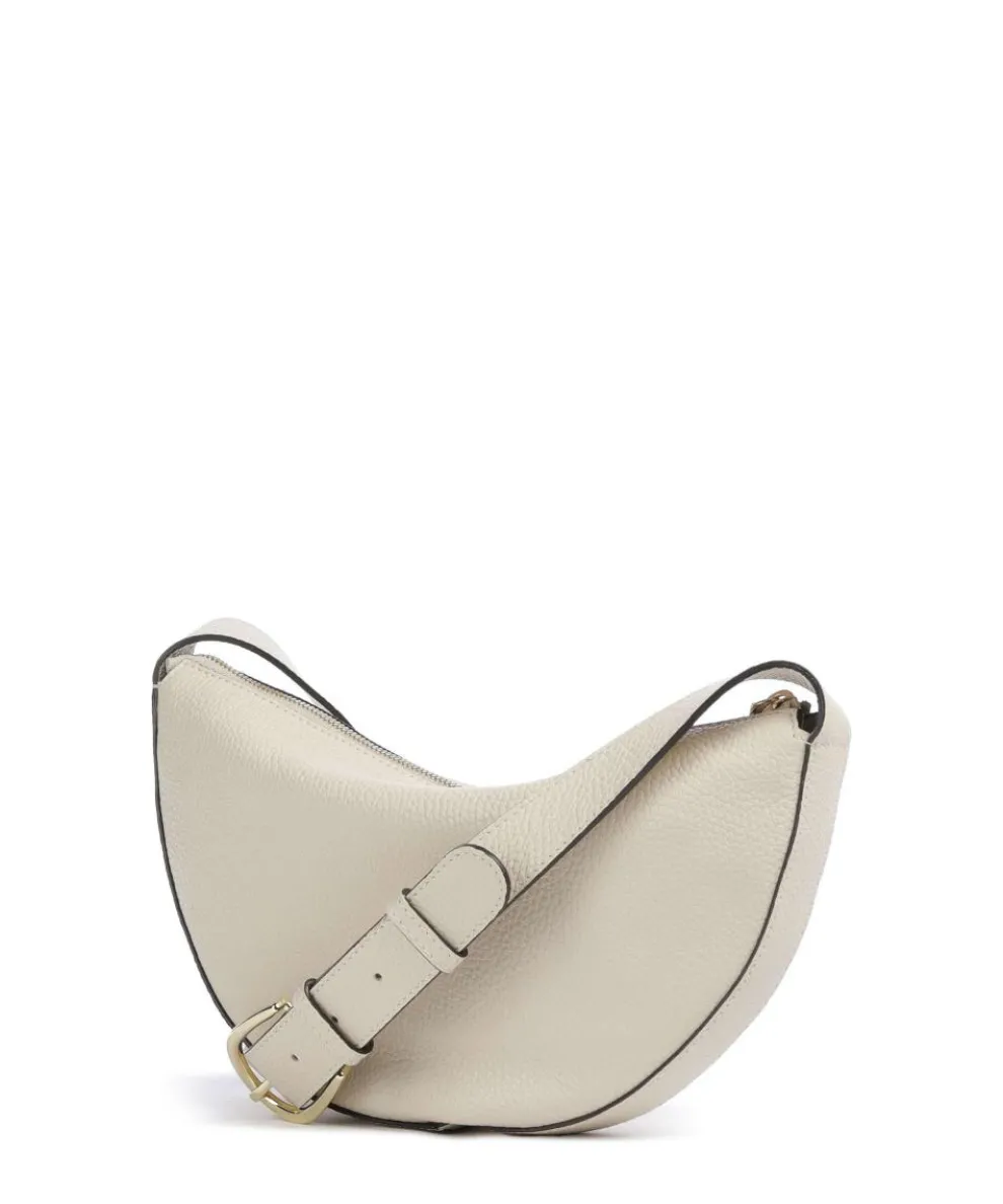 Adria Lulu Crossbody bag grained cow leather cream