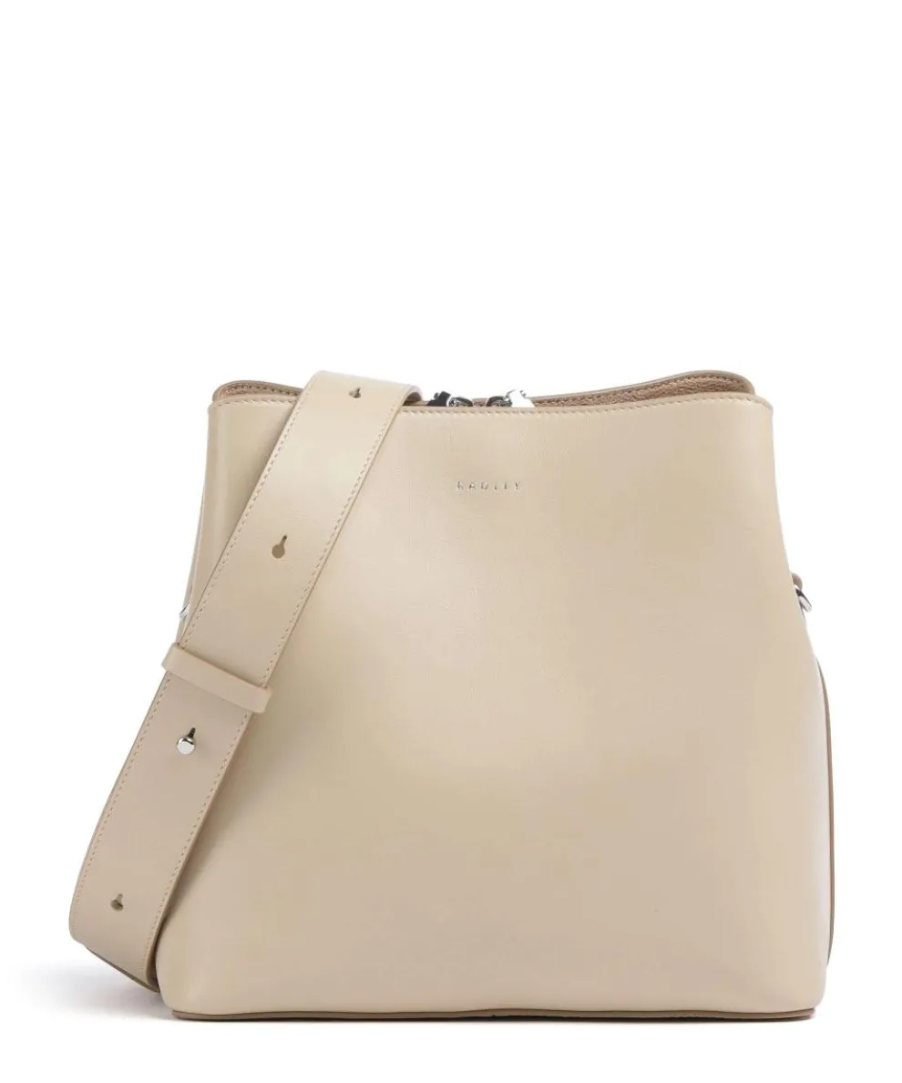 Dukes Place Crossbody bag fine grain cow leather beige