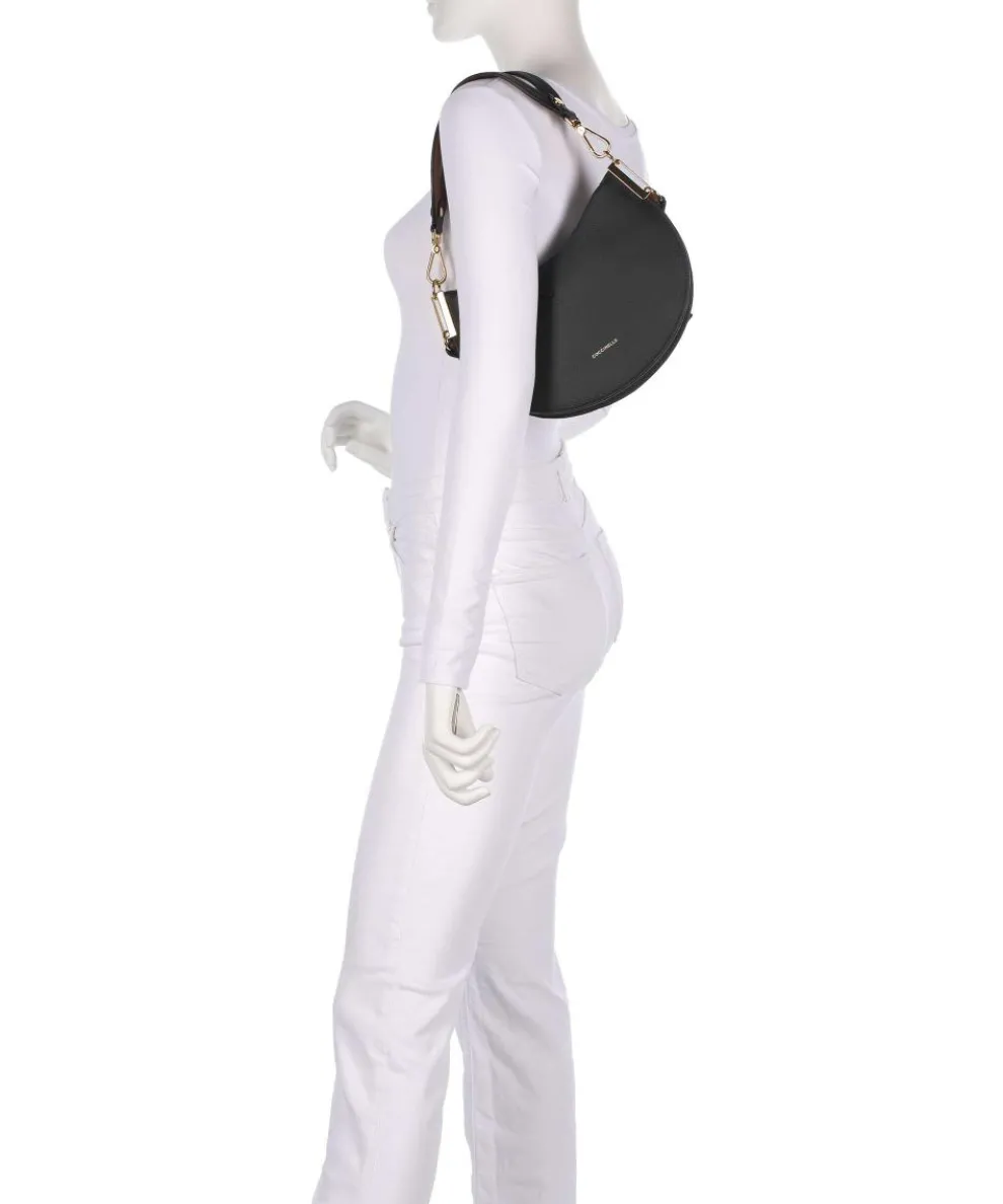 Sunup Shoulder bag grained cow leather black