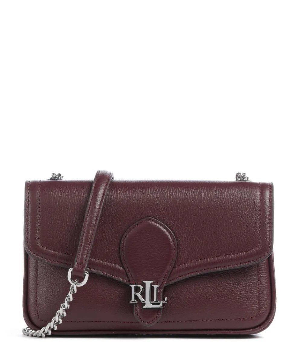 Bradley Large Wallet grained cow leather wine