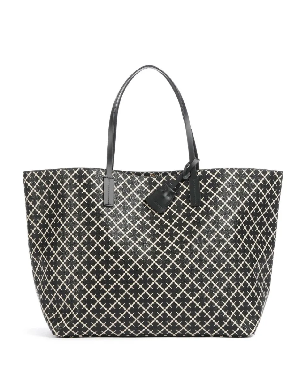 Abi Tote bag imitation leather black/beige