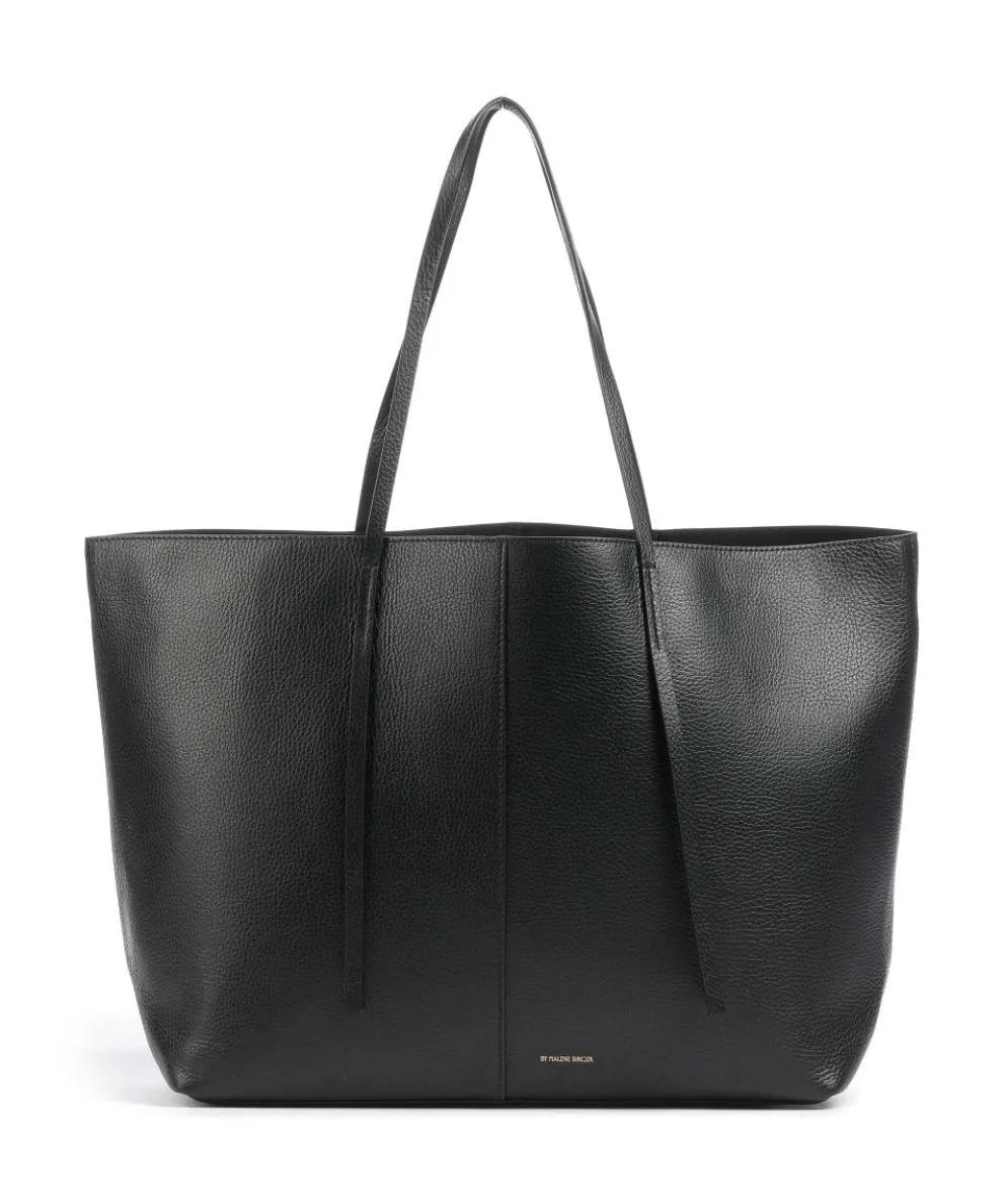 Abilla Tote bag grained leather black