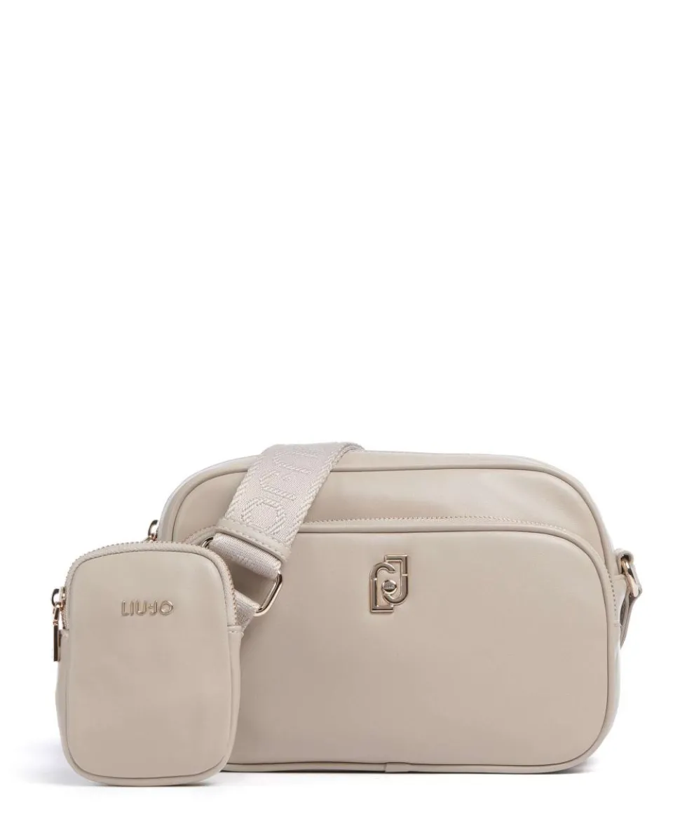 Achala M Crossbody bag imitation leather beige