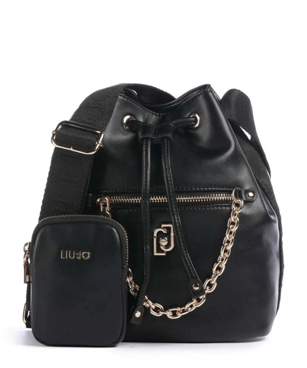 Achala S Bucket bag imitation leather black