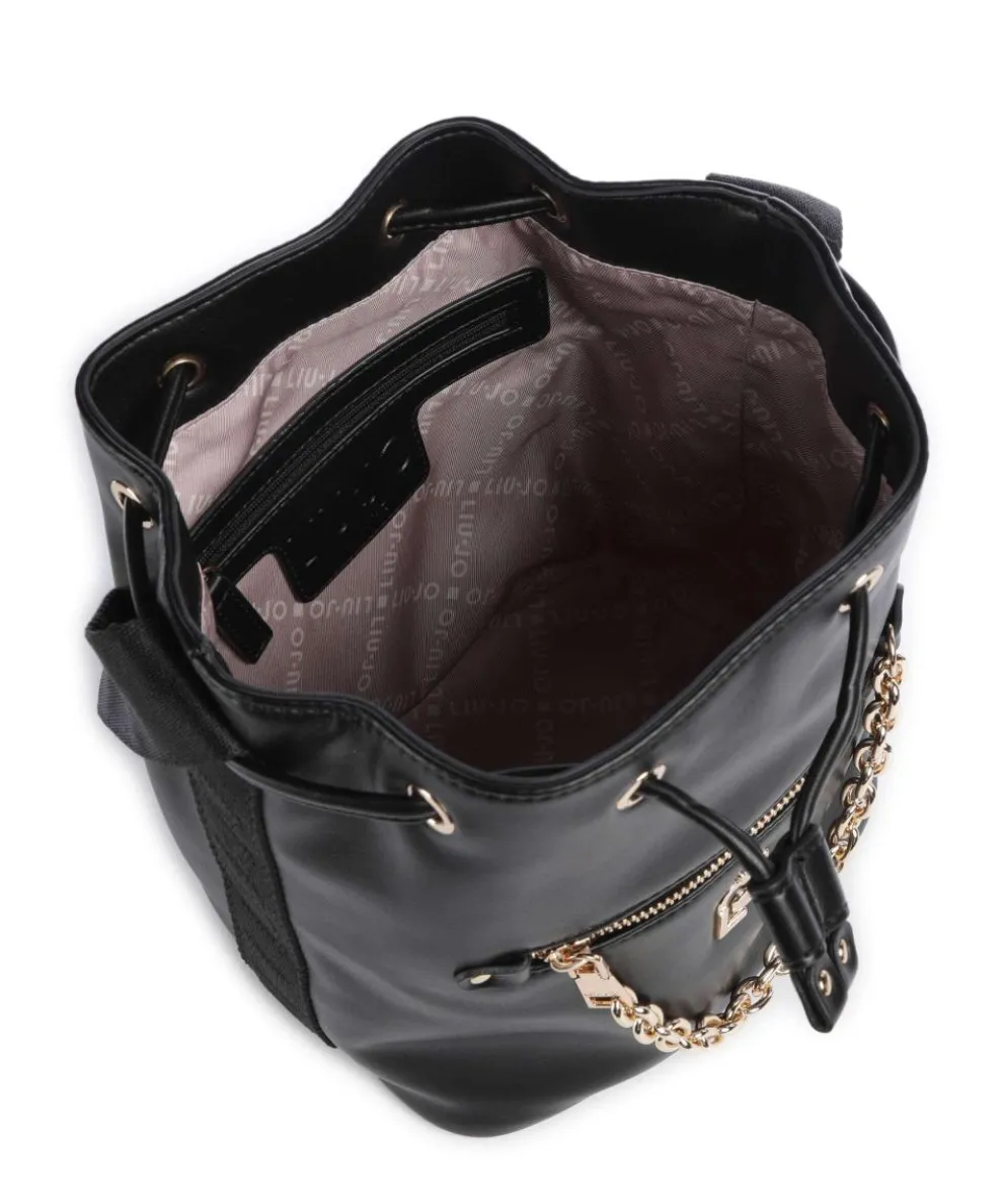 Achala S Bucket bag imitation leather black
