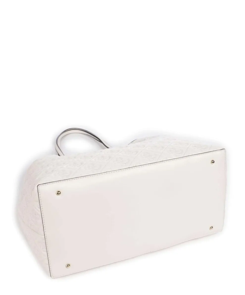 Adelasia Tote bag imitation leather white