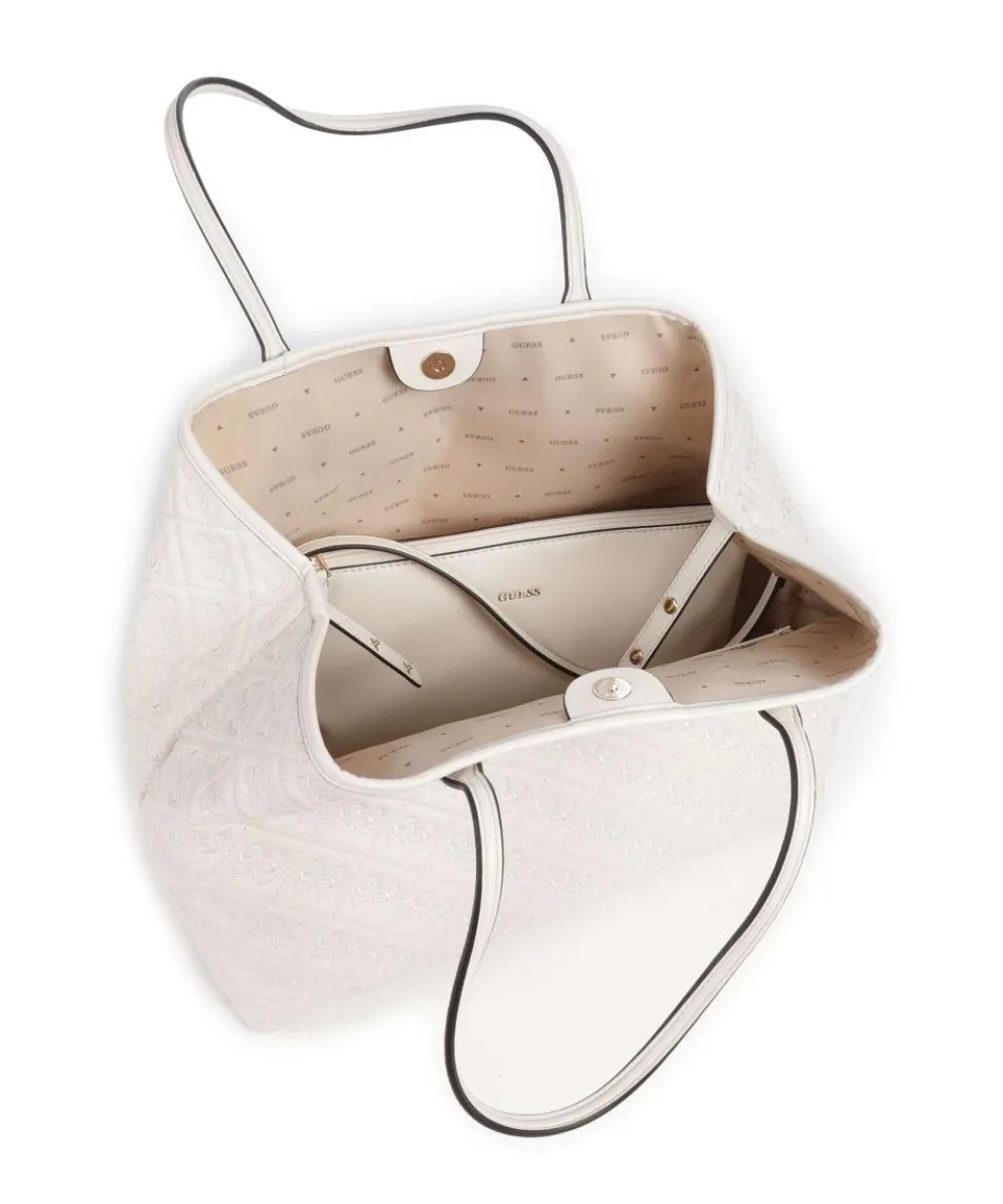 Adelasia Tote bag imitation leather white