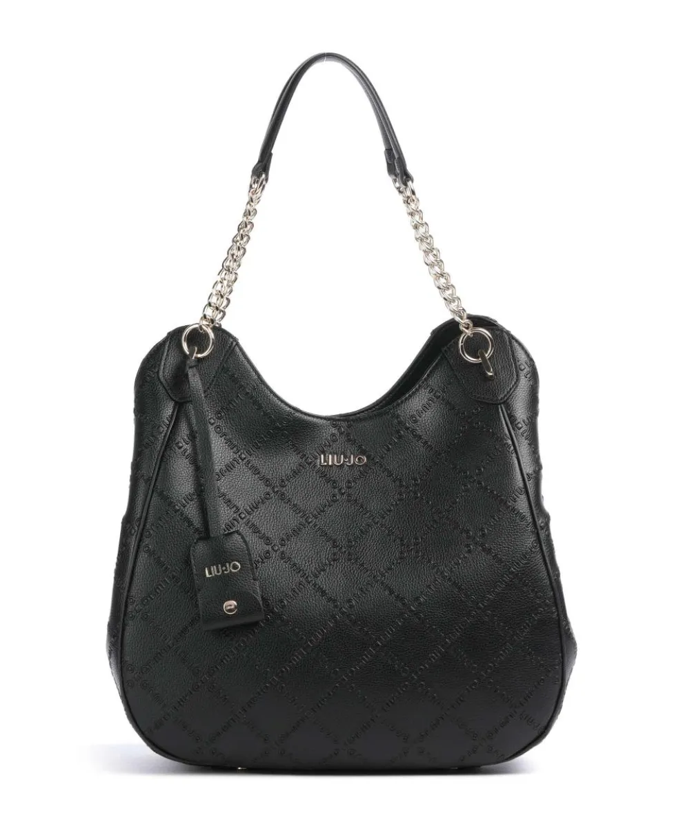 Adonide L Hobo bag imitation leather black