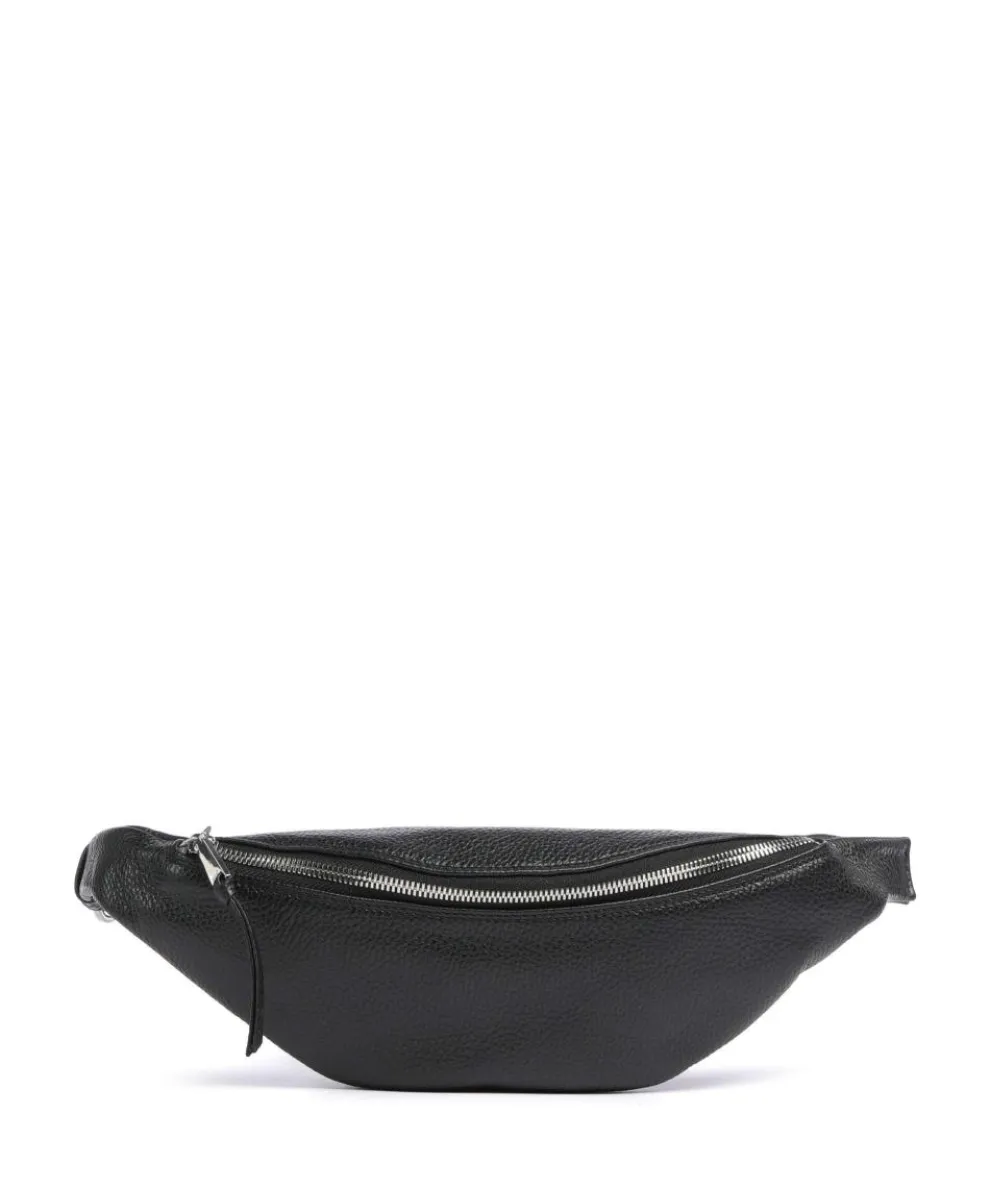 Adria Linna Fanny pack grained cow leather black