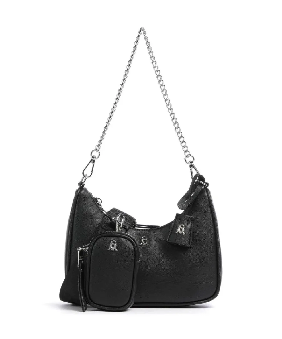 BRISKY-R Shoulder bag imitation leather black