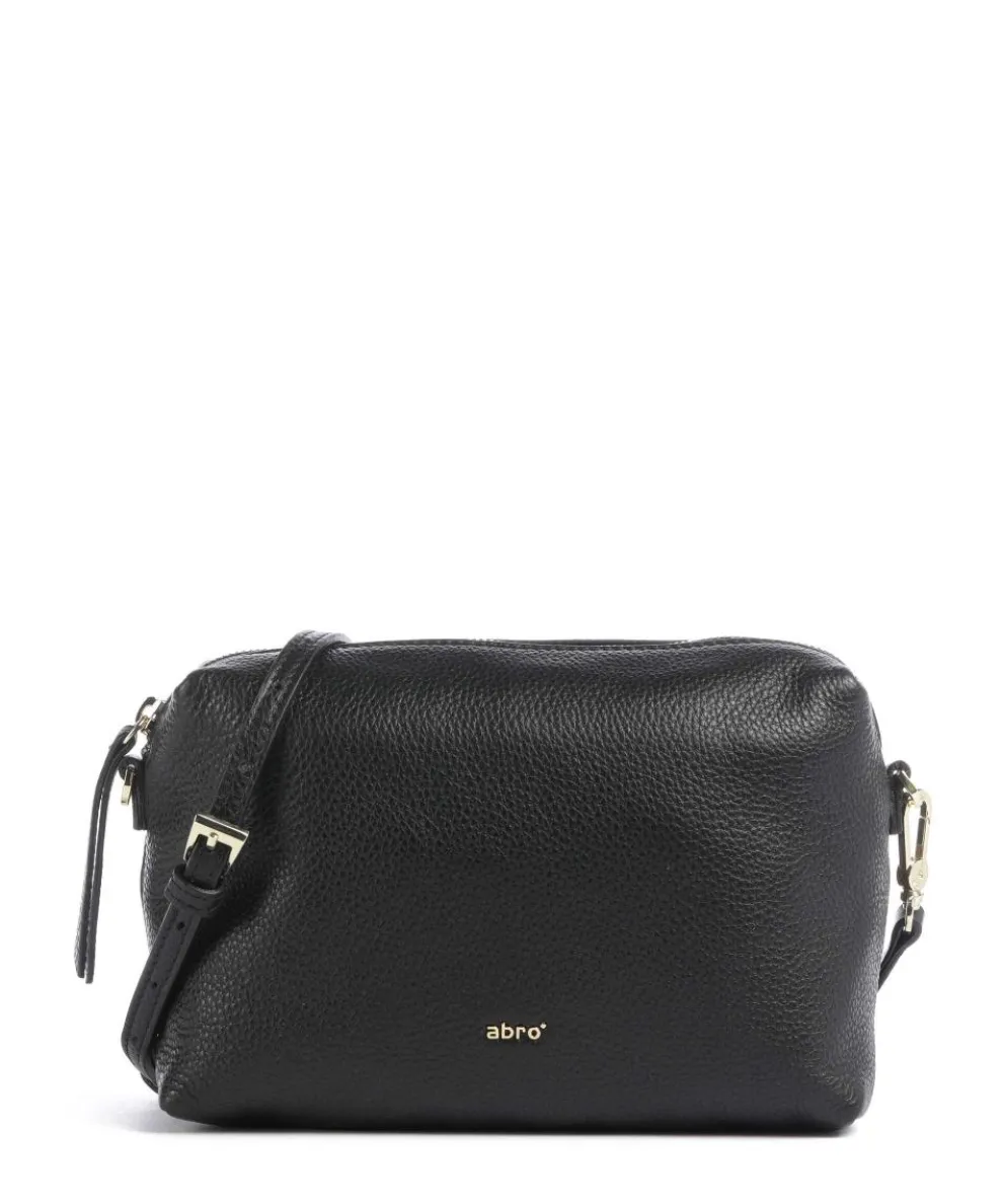 Agave Kaia Crossbody bag grained leather black
