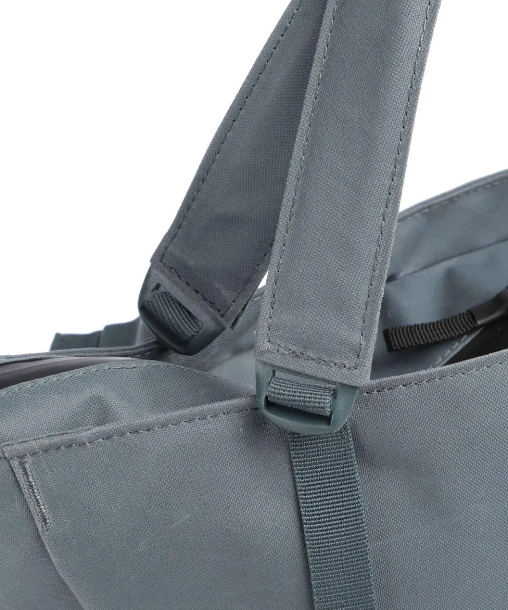 Aion Tote bag 16″ recycled polyester blue-grey