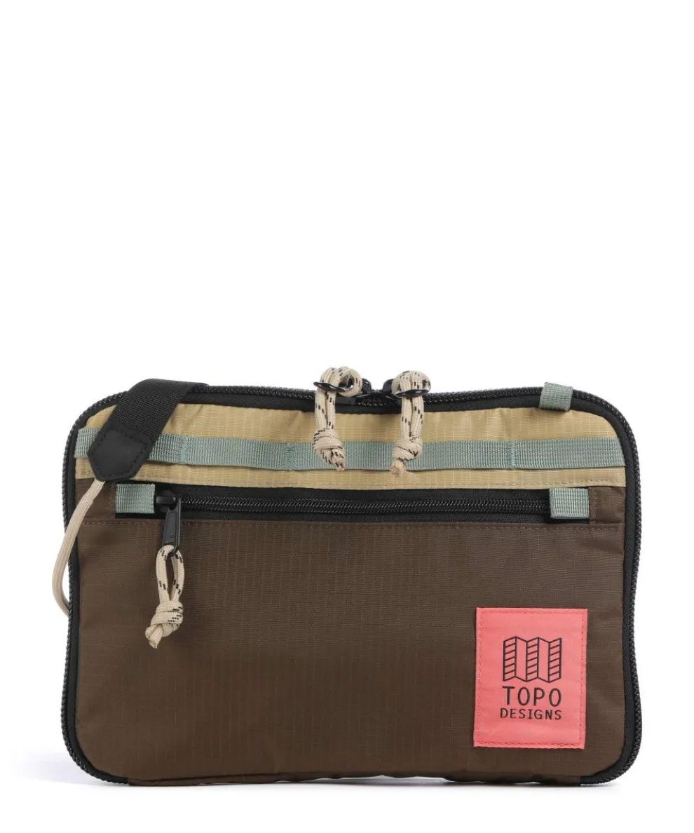 All Adventure Crossbody bag recycled ripstop nylon brown