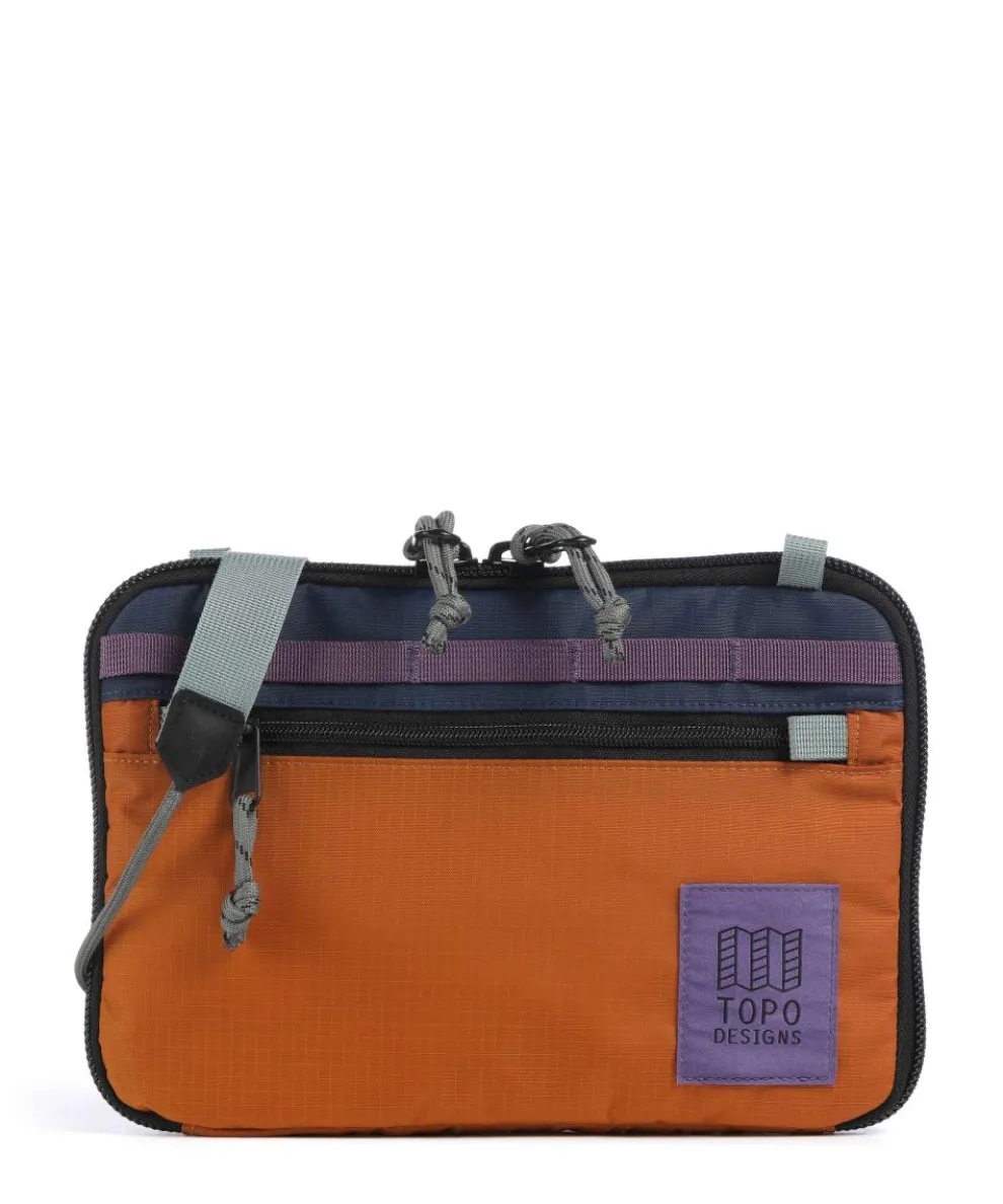 All Adventure Crossbody bag recycled ripstop nylon orange