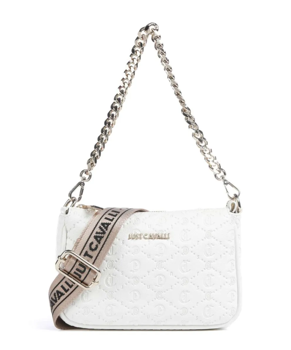 All Over Gothic Shoulder bag imitation leather white