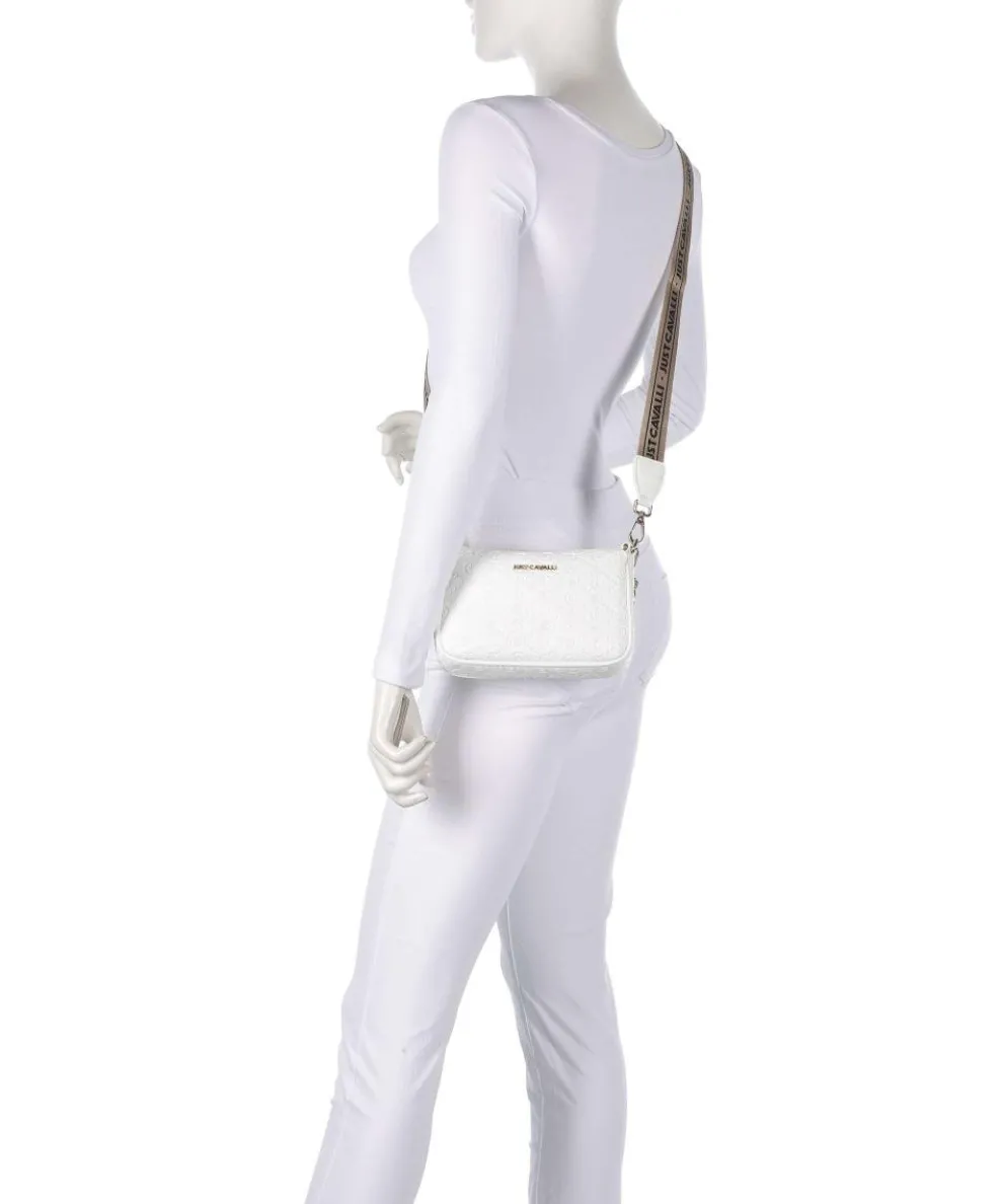 All Over Gothic Shoulder bag imitation leather white