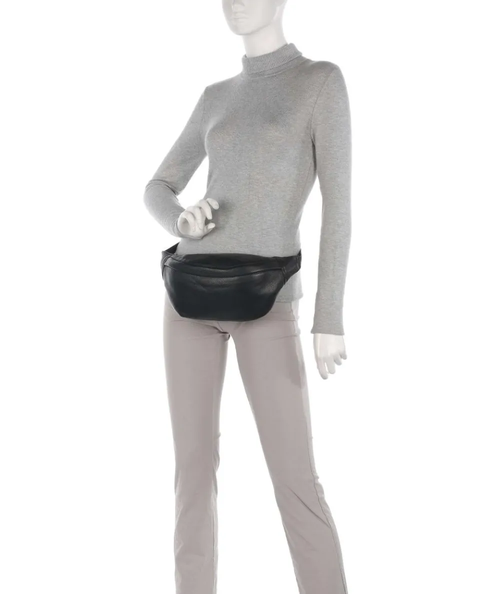 Alta Fanny pack grained cow leather black