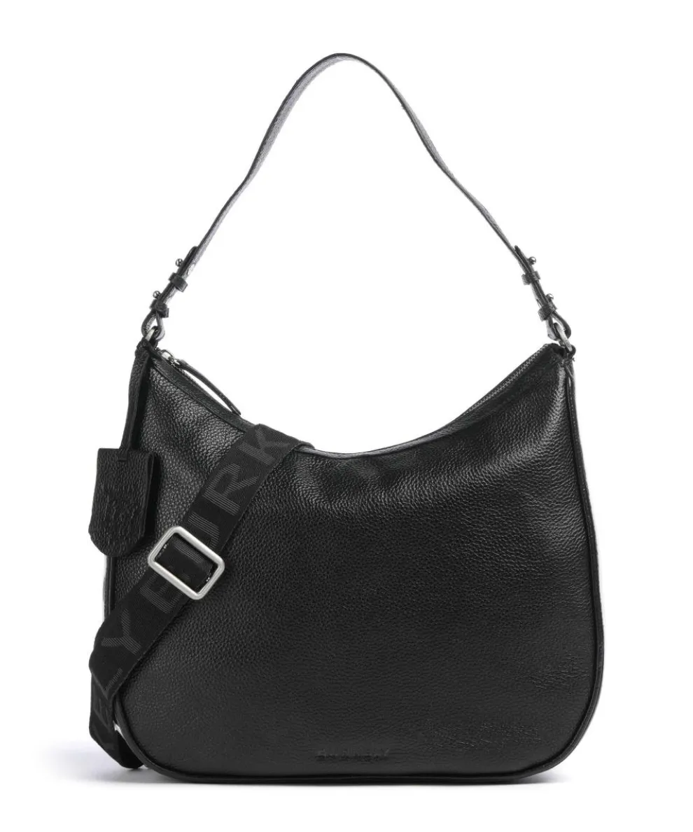 Always Ava Hobo bag grained leather black