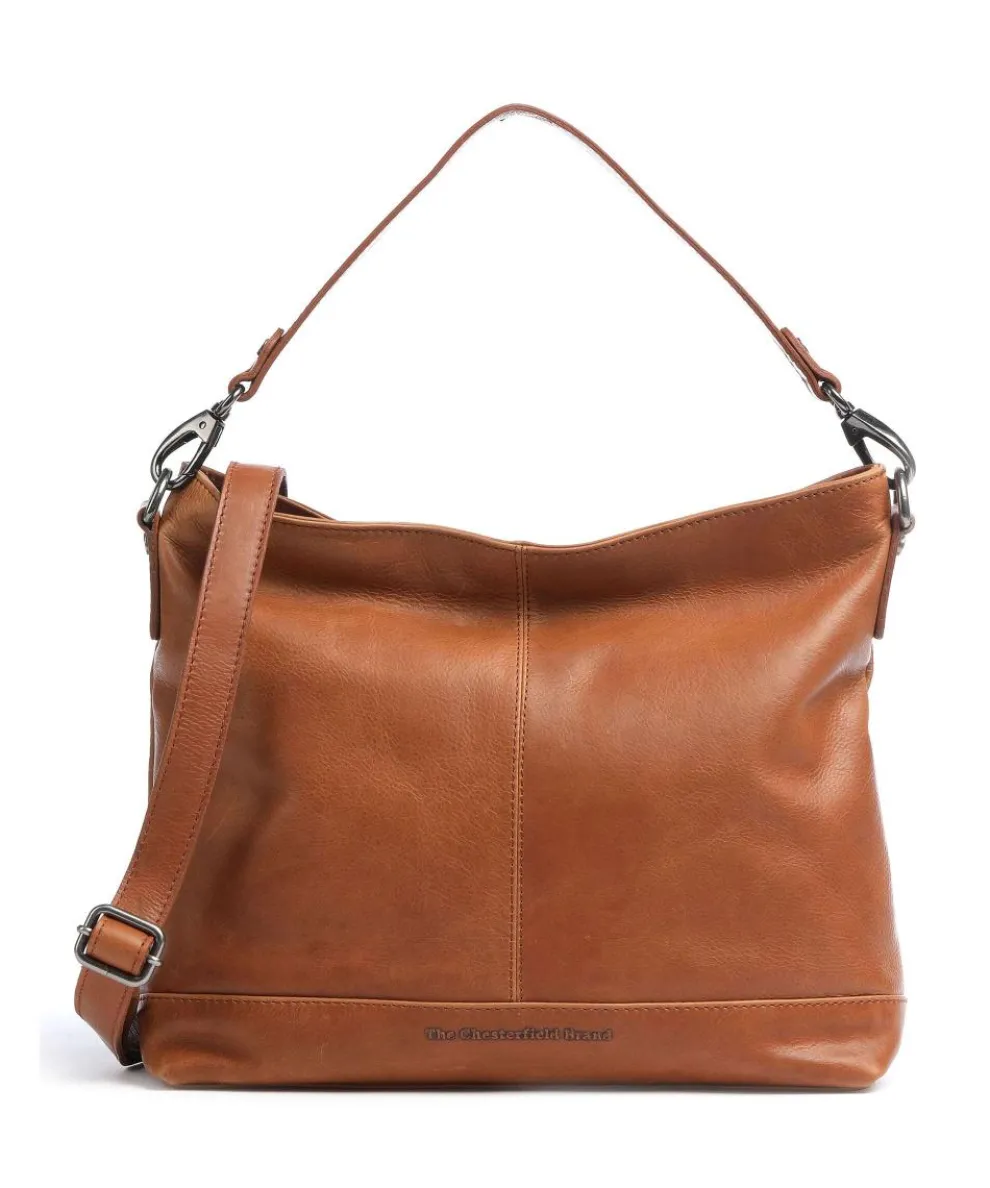 Amelia Hobo bag pull-up cow leather cognac