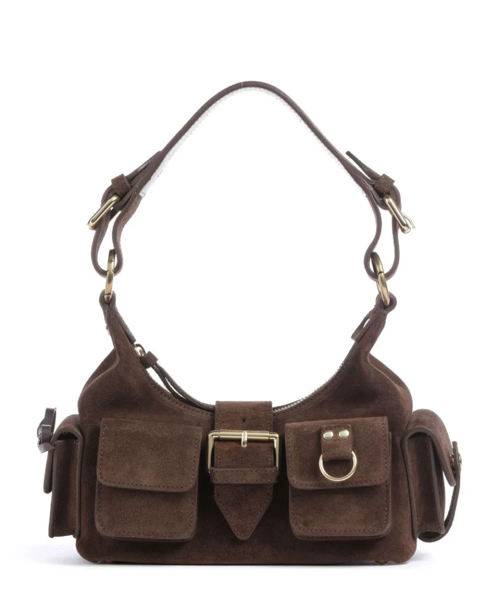 Amelia Small Shoulder bag brushed cow leather brown