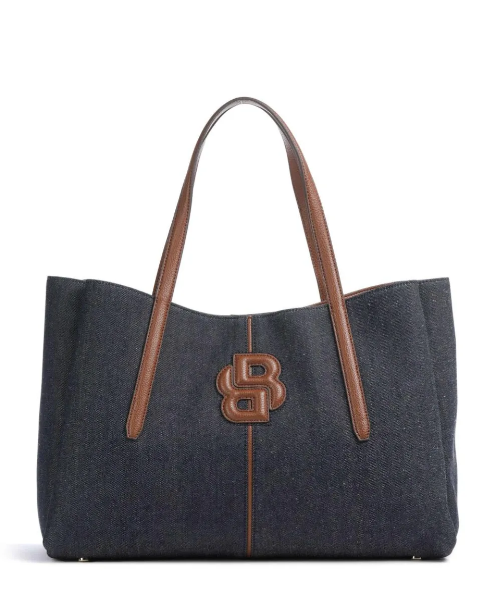 Anett Tote bag cotton dark blue