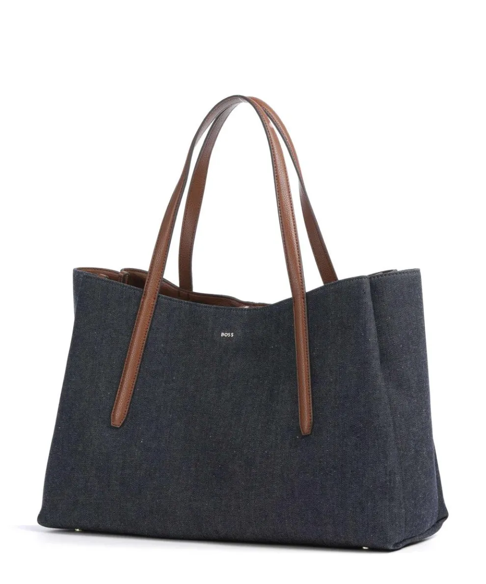 Anett Tote bag cotton dark blue