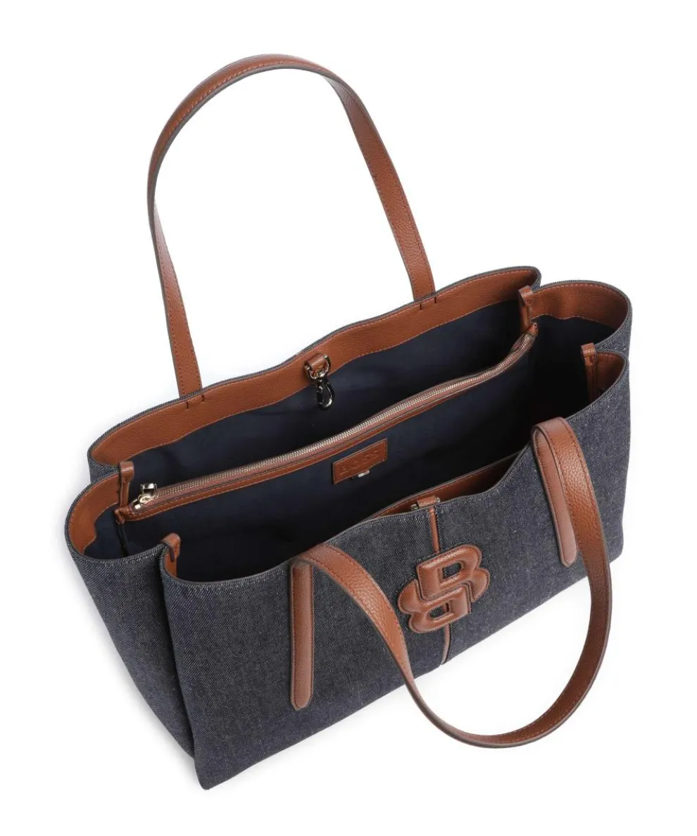 Anett Tote bag cotton dark blue