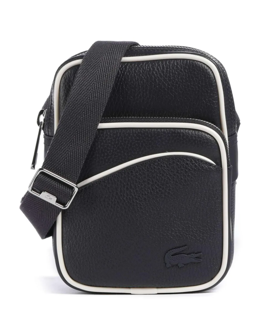 Angy Crossbody bag polyurethane, grained cow leather navy
