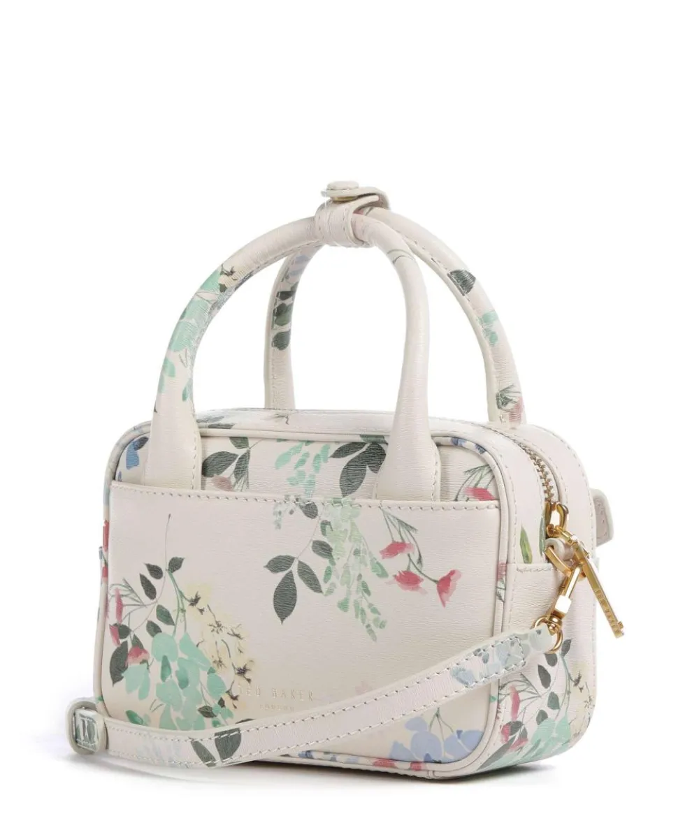 Anilee Crossbody bag fine grain cow leather cream