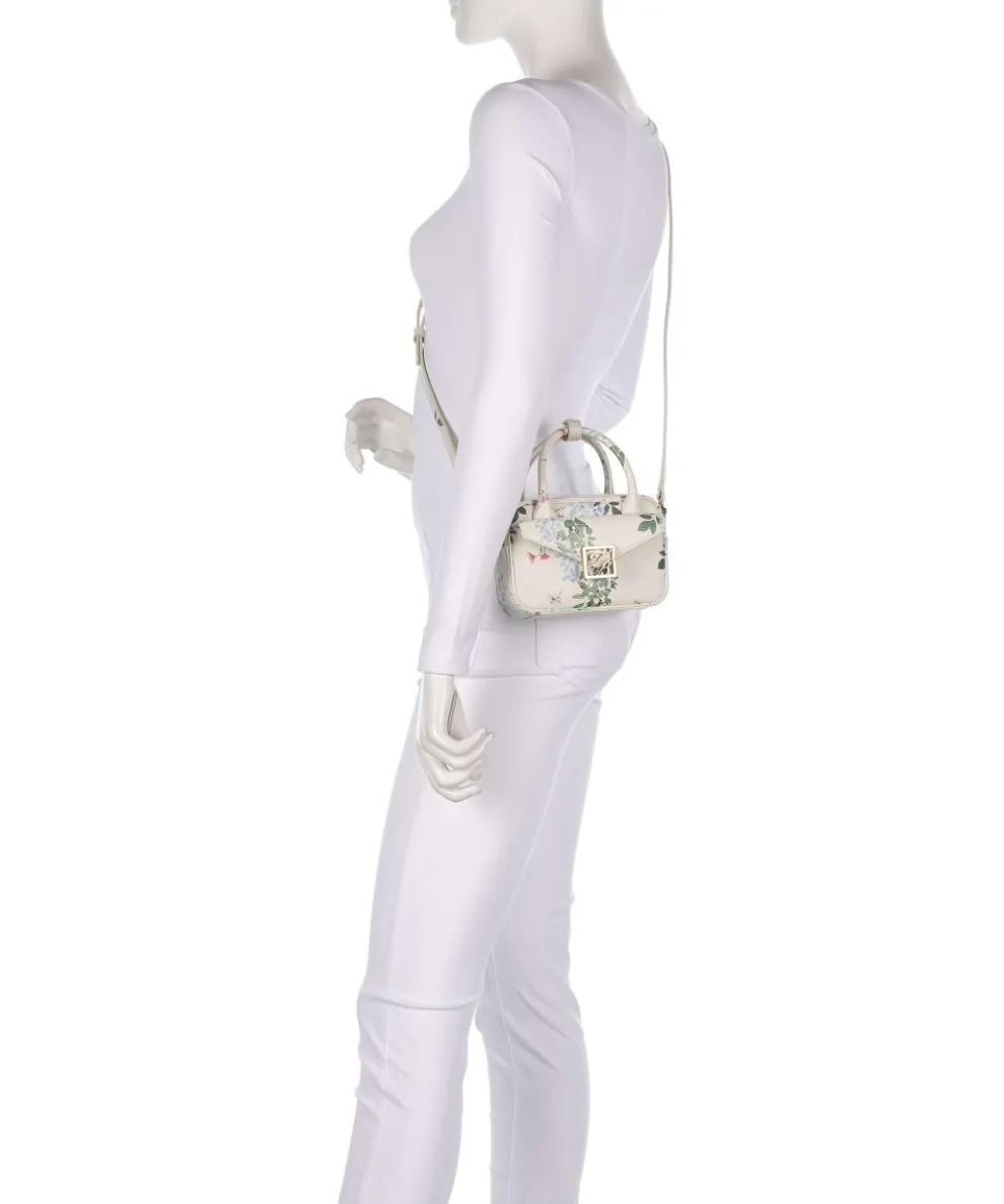 Anilee Crossbody bag fine grain cow leather cream