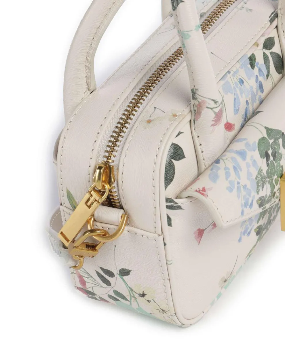 Anilee Crossbody bag fine grain cow leather cream