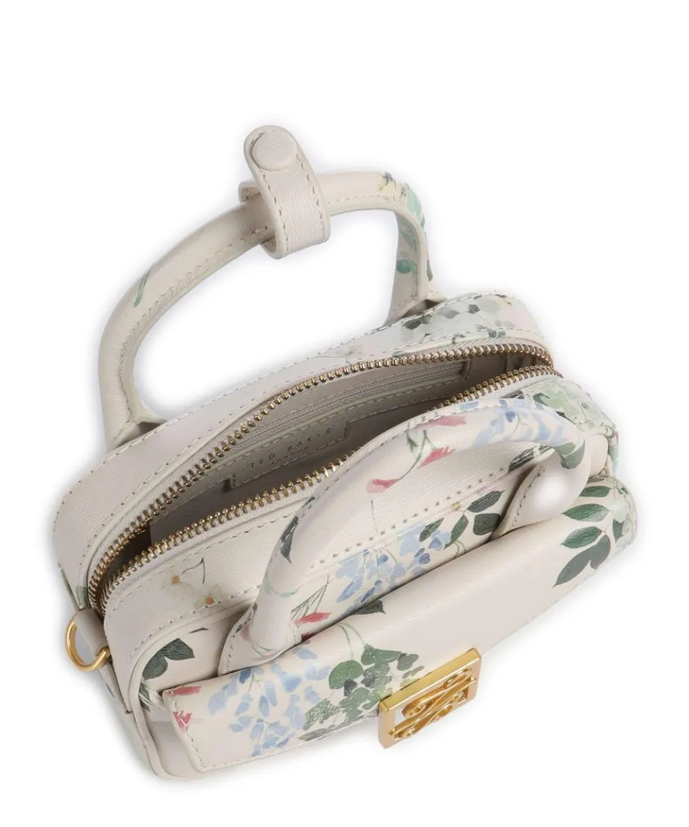 Anilee Crossbody bag fine grain cow leather cream